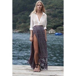 The Jetset Diaries La Cucaracha Maxi Skirt